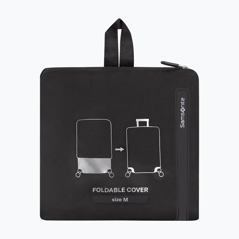 Pokrowiec na walizkę Samsonite Revolution M black 2