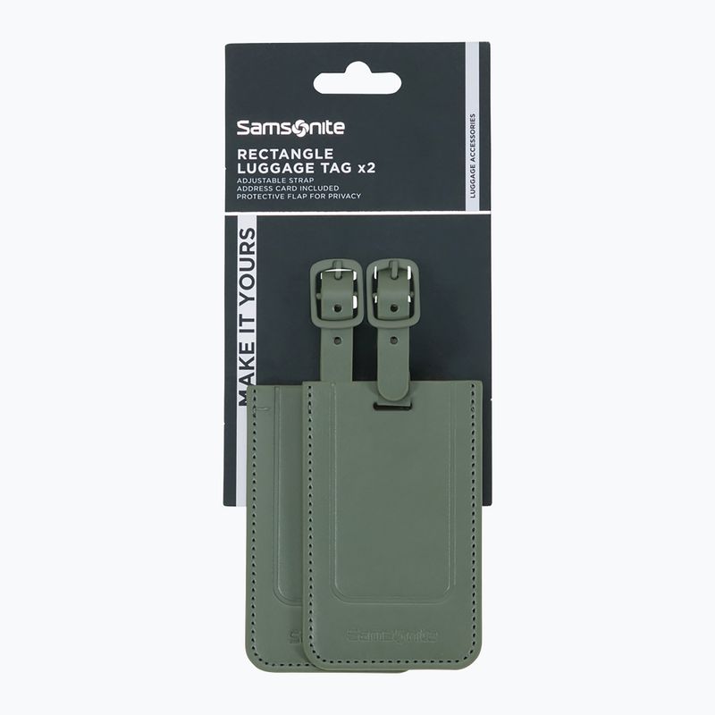 Zawieszka do bagażu Samsonite Revolution x2 green 3