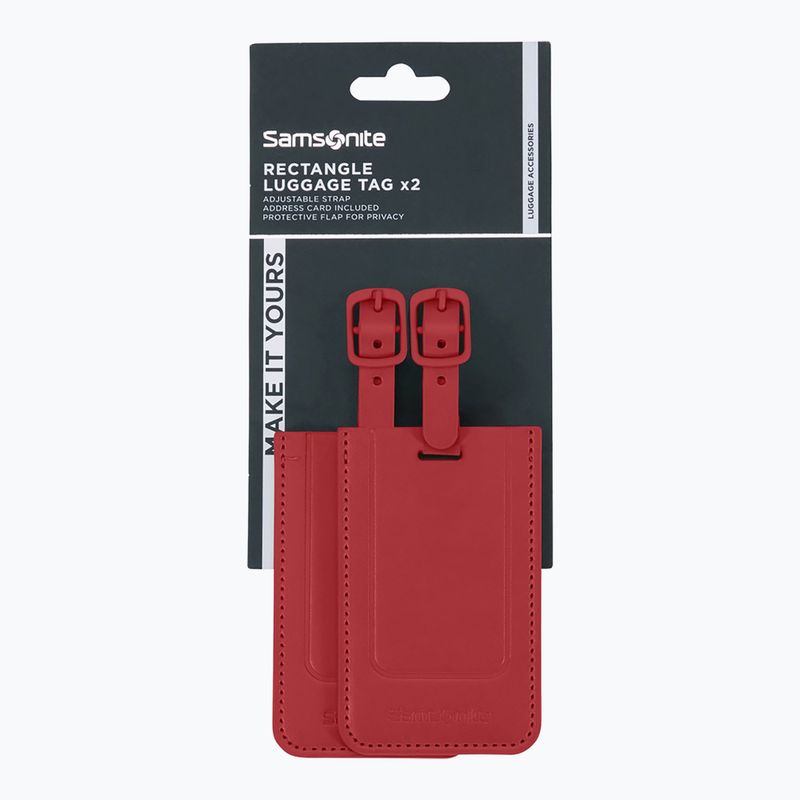 Zawieszka do bagażu Samsonite Revolution x2 red 3
