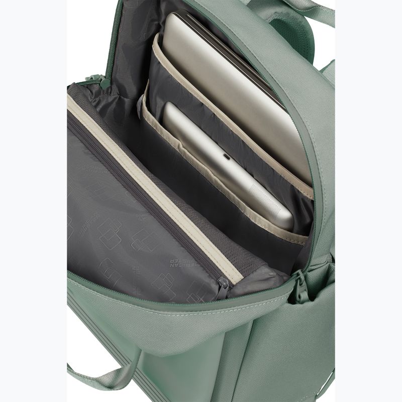 Plecak na laptopa American Tourist Soulpack Buisness BP Tote 15" 17 l iceberg green 6