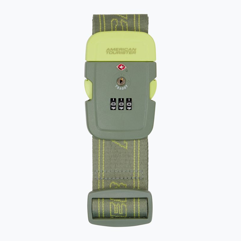 Pasek American Turister Luggage olive/lime
