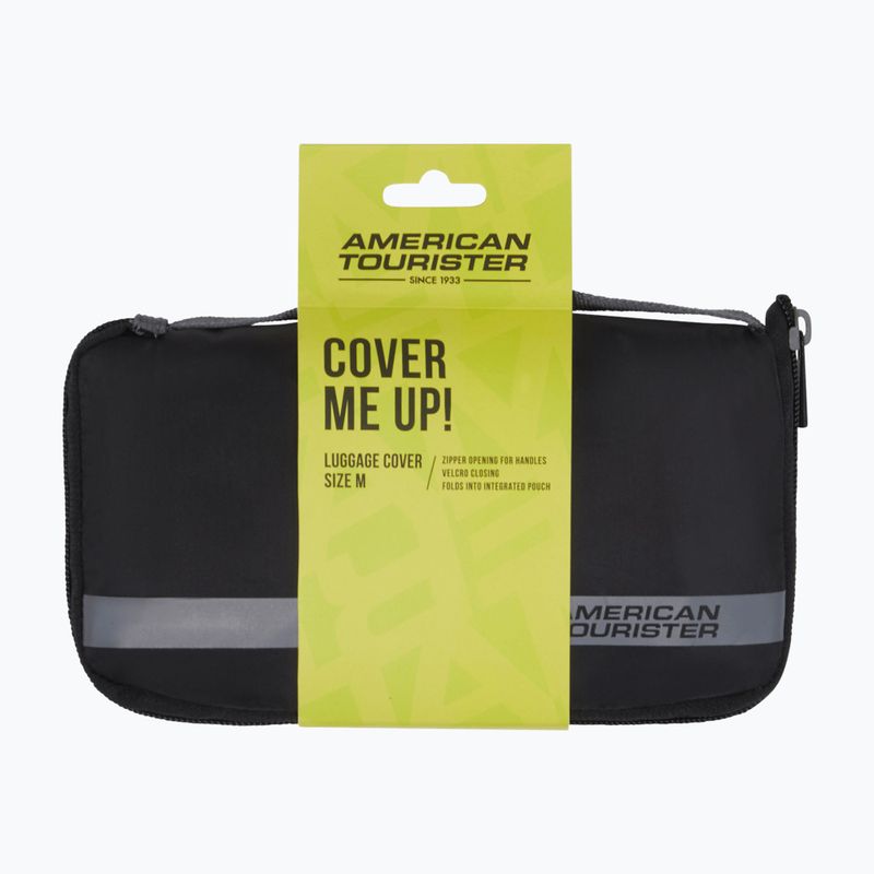 Pokrowiec na walizkę American Tourister Foldable Luggage M black/grey 3