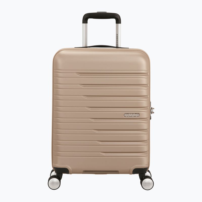 Walizka podróżna American Tourister Flashline Spinner 55 34 l ivory gold