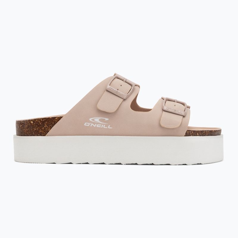 Klapki damskie O'Neill Sandy Platform Slider Low peach whip 2
