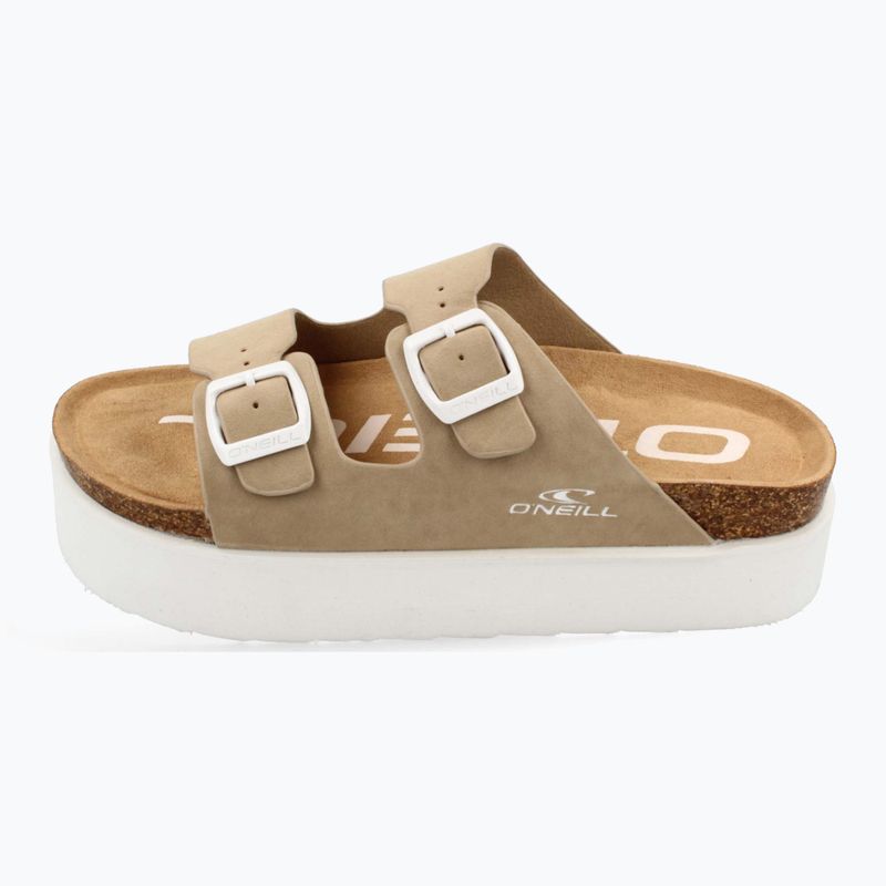 Klapki damskie O'Neill Sandy Platform Slider Low tan 8
