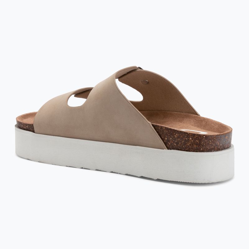 Klapki damskie O'Neill Sandy Platform Slider Low tan 3