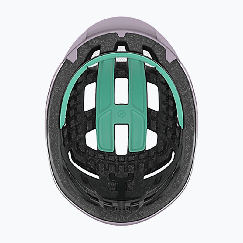 Kask rowerowy Lazer Codax KinetiCore + net mulberry 6