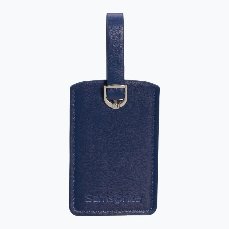 Zawieszka do bagażu Samsonite Rectangle Luggage Tag X2 midnight blue