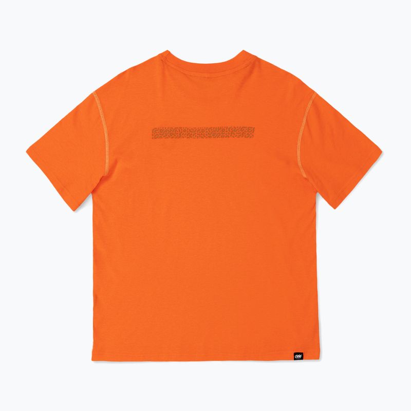 Koszulka do biegania męska Ciele Athletics NSPTShirt HV''C'' orange 2