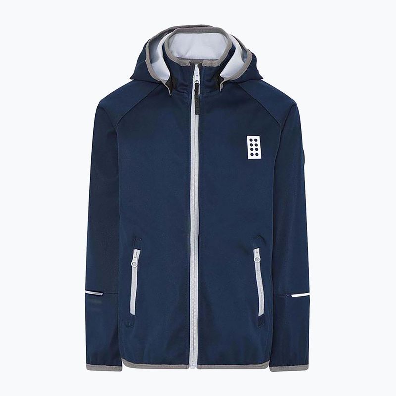 Kurtka softshell dziecięca LEGO Lwsefrit 200 dark navy 8