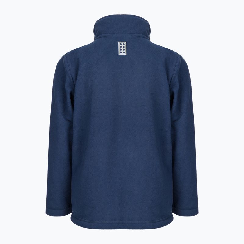 Bluza polarowa dziecięca LEGO Lwsakso 601 dark navy 2