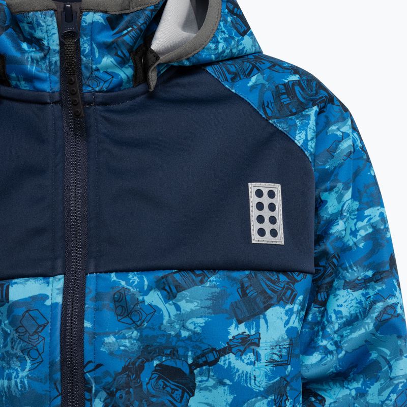 Kurtka softshell dziecięca LEGO Lwstorm 203 dark navy 3