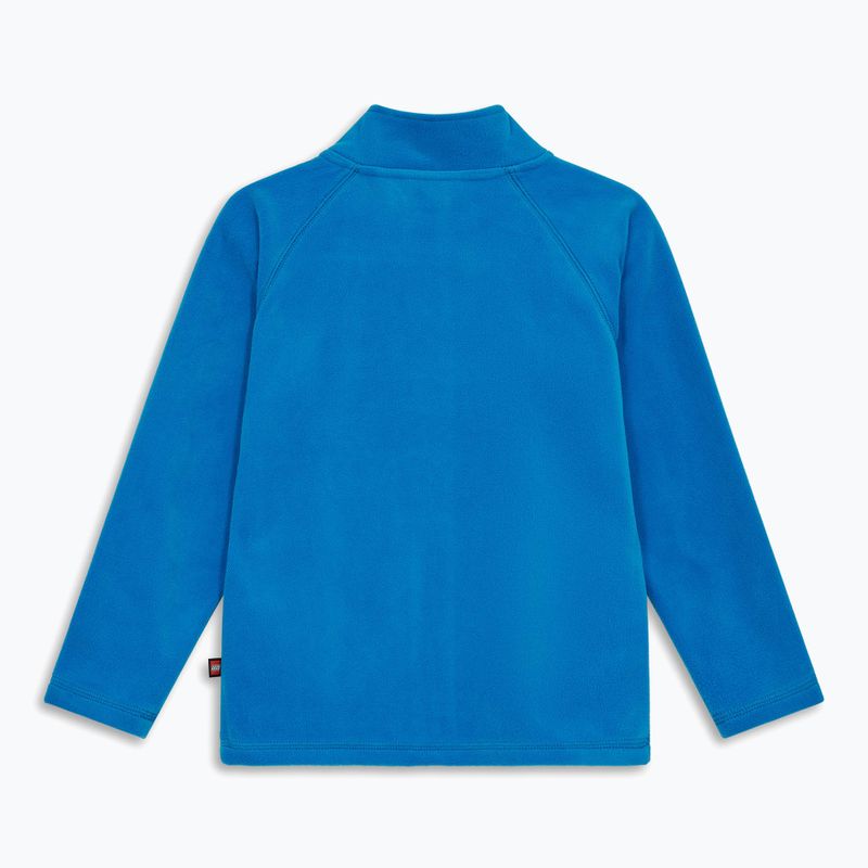Bluza polarowa dziecięca LEGO Lwsinclair 703 blue/lime 2