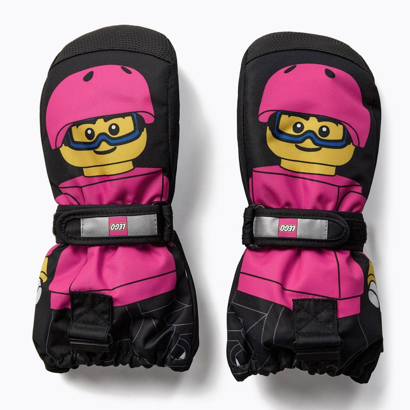 Rękawiczki dziecięce LEGO Lwagan 812 pink 2