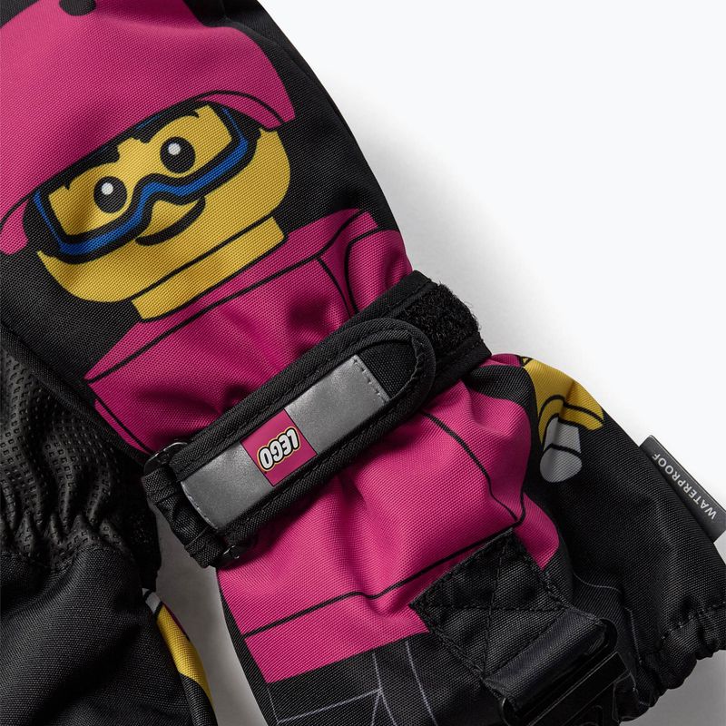 Rękawiczki dziecięce LEGO Lwagan 812 pink 4