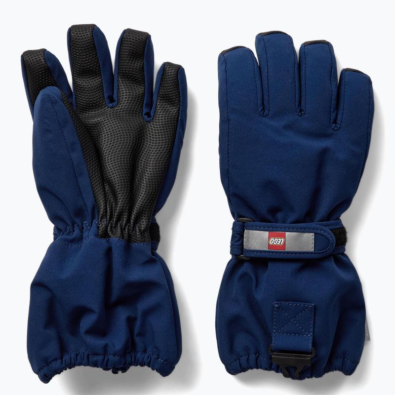 Rękawice narciarskie dziecięce LEGO Lwazun 705 2023 dark blue