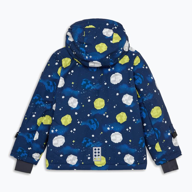 Kurtka narciarska dziecięca LEGO Lwjaz 803 dark blue 2