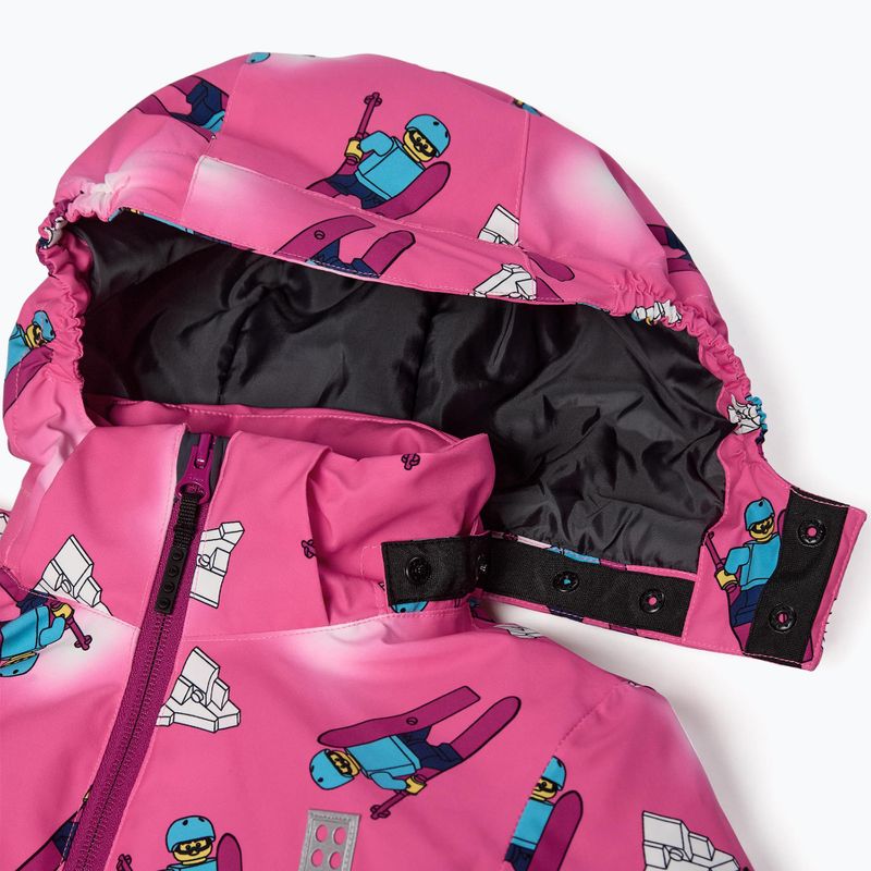 Kurtka narciarska dziecięca LEGO Lwjaz 806 pink 3