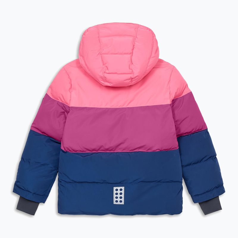 Kurtka narciarska dziecięca LEGO Lwjaz 805 fuchsia 3