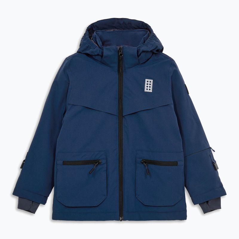 Kurtka narciarska dziecięca LEGO Lwjad 804 dark blue 2
