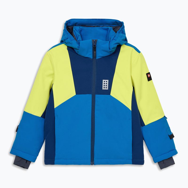 Kurtka narciarska dziecięca LEGO Lwjaz 801 blue