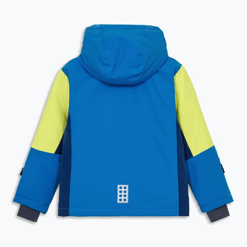 Kurtka narciarska dziecięca LEGO Lwjaz 801 blue 2