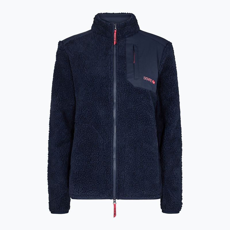 Bluza polarowa damska Dovre Teddy Fleece navy