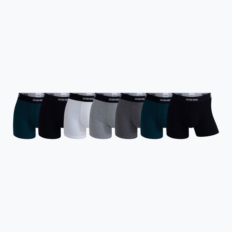 Bokserki męskie CR7 Basic Trunk 7 par 2821 multicolor 2