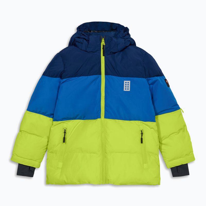 Kurtka narciarska dziecięca Lego Lwjaz 805 lime green