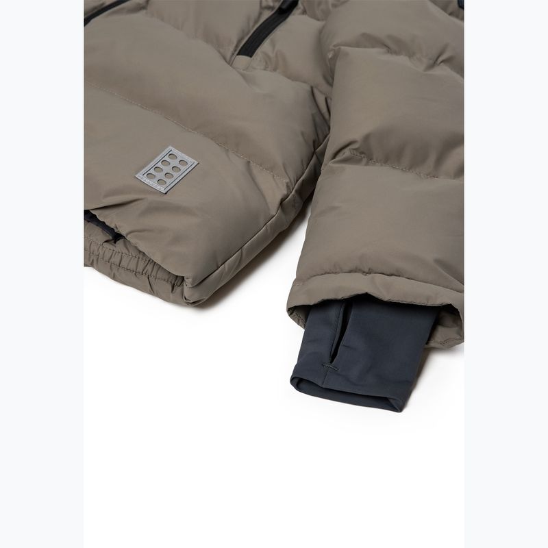 Kurtka ocieplana dziecięca Lego Lwjaz 711 light brown 4