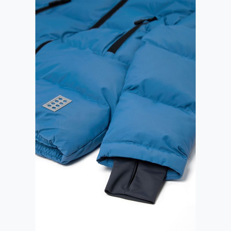 Kurtka ocieplana dziecięca Lego Lwjaz 711 deep blue 4