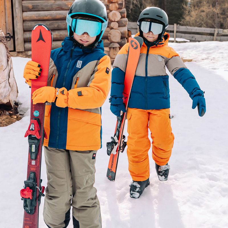 Kurtka narciarska dziecięca LEGO Lwjian 713 orange 6