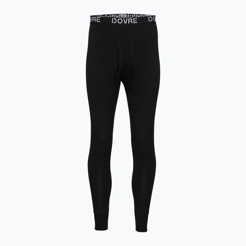 Spodnie termoaktywne męskie Dovre Wool Long Johns black