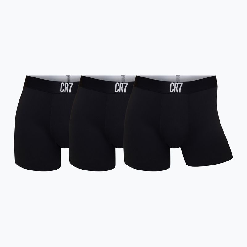 Bokserki męskie CR7 Trunk Airmesh 3 pack black