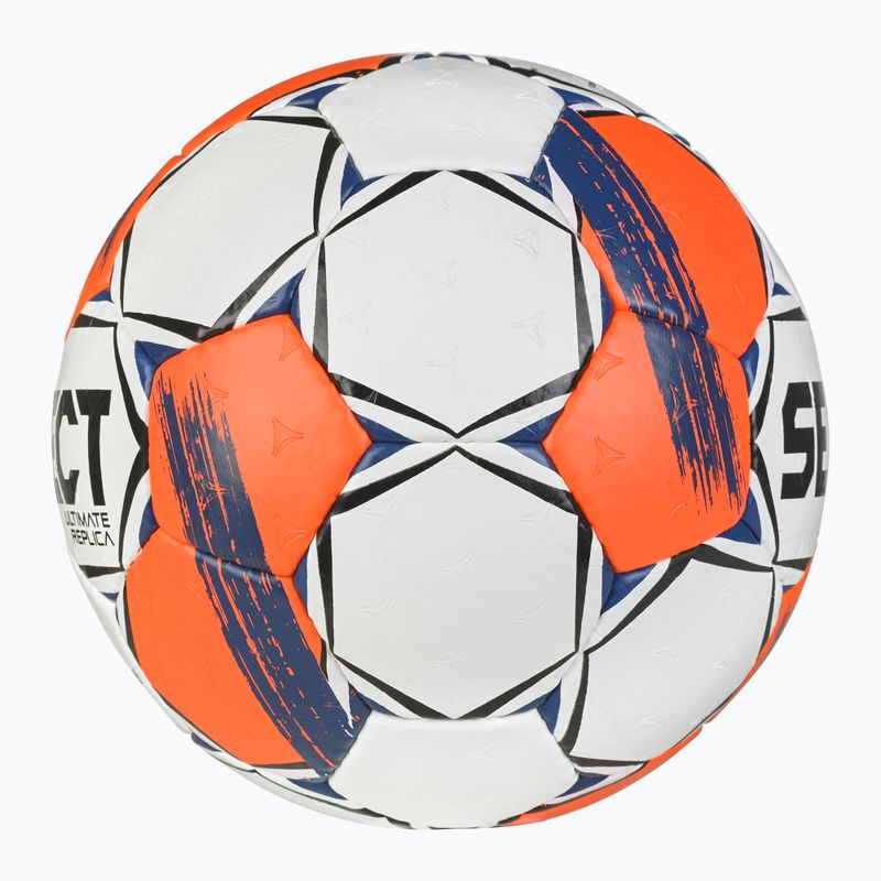 Piłka do piłki ręcznej SELECT Replica EHF European League V2 white/red rozmiar 1 2