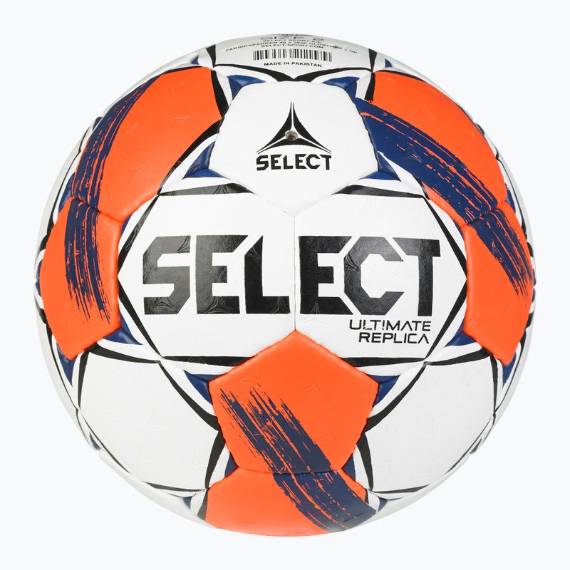 Piłka do piłki ręcznej SELECT Replica EHF European League V2 white/red rozmiar 2