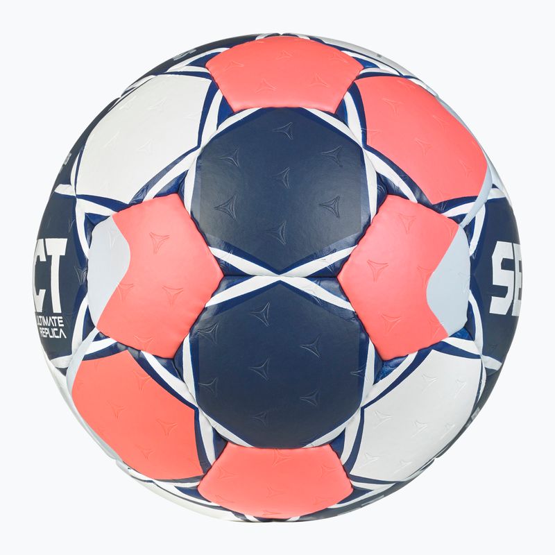 Piłka do piłki ręcznej SELECT Ultimate Euro Men v26 Replica white/red/black rozmiar 2 3
