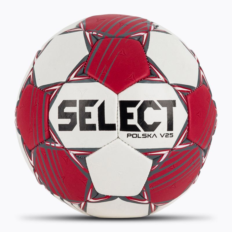 Piłka do piłki ręcznej SELECT Polska v25 red/white