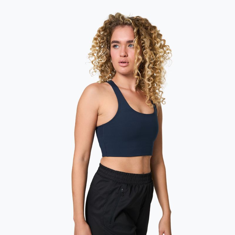 Biustonosz treningowy Girlfriend Collective Paloma midnight 4