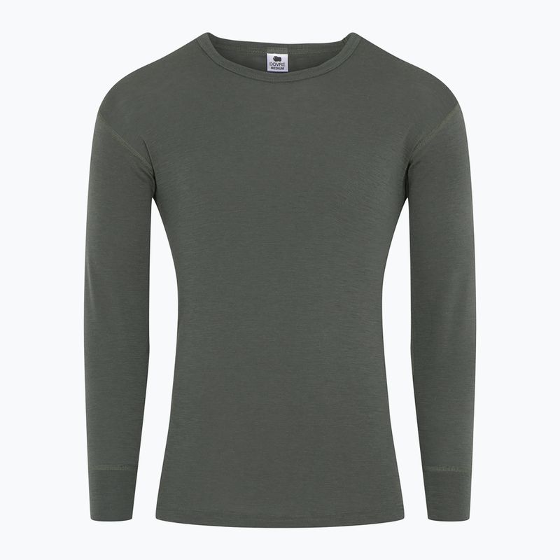 Bluza termoaktywna męska Dovre Wool khaki