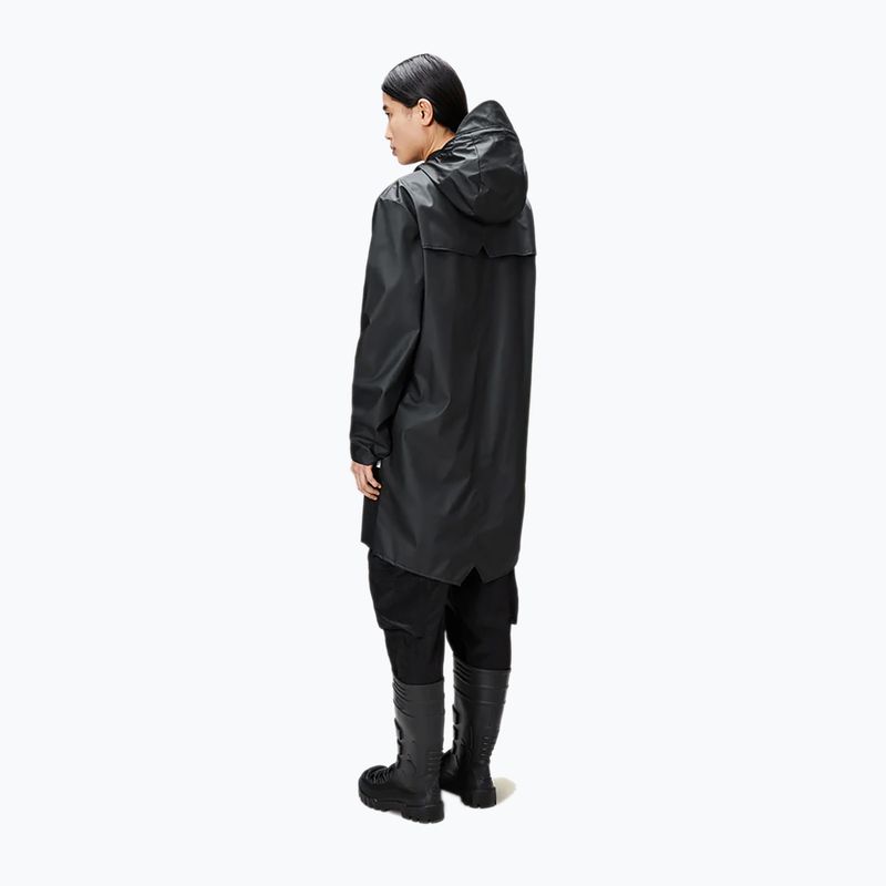 Kurtka Rains Long Jacket black 2