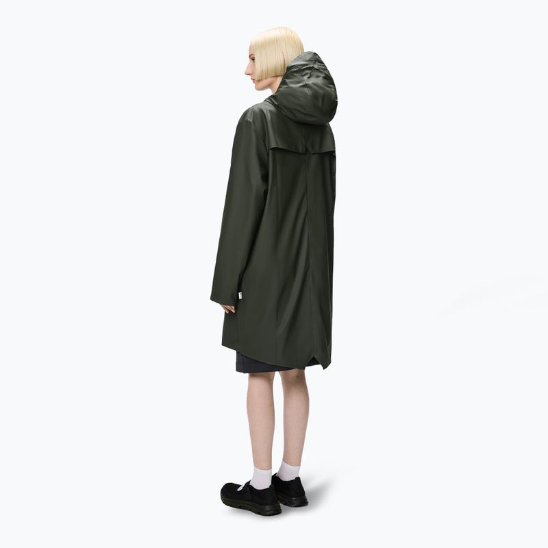 Kurtka Rains Long Jacket green 4