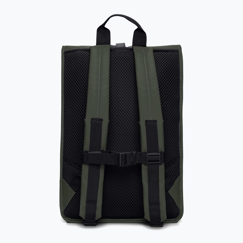 Plecak miejski Rains Rolltop Rucksack Large 23 l green 3
