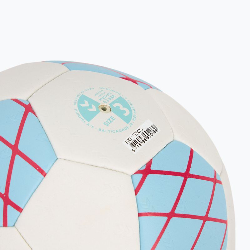 Piłka do piłki ręcznej Hummel Classic Energizer off white/light blue/yellow rozmiar 3 3