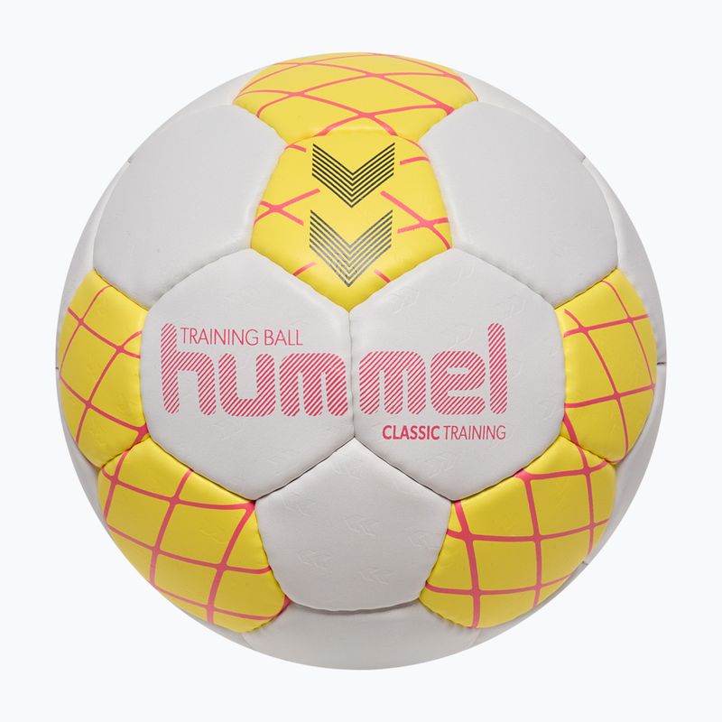 Piłka do piłki ręcznej Hummel Classic Training HB white/yellow/blue size 3