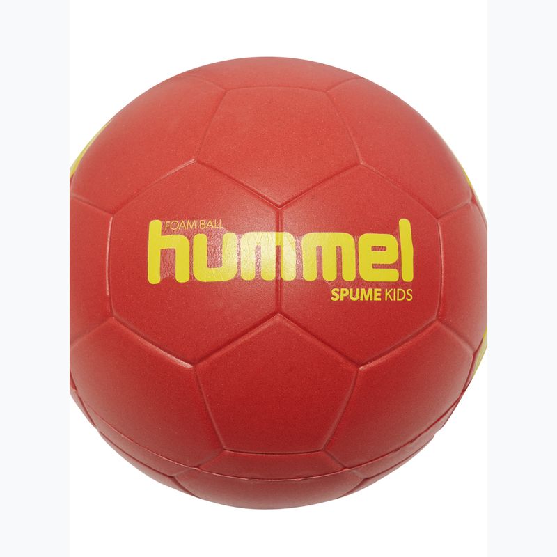 Piłka do piłki ręcznej dla dzieci Hummel Classic Spume HB Jr burgundy/yellow size 0 3
