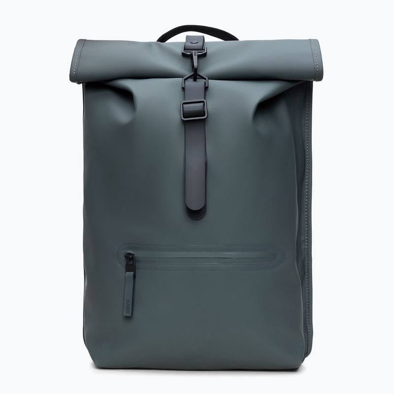 Plecak miejski Rains Rucksack Rolltop 13 + 4 l dark grey