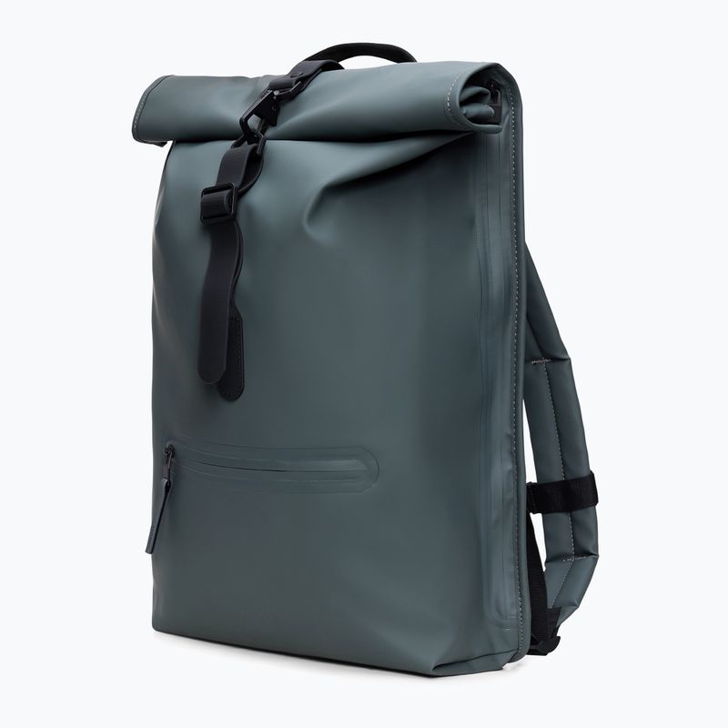 Plecak miejski Rains Rucksack Rolltop 13 + 4 l dark grey 2