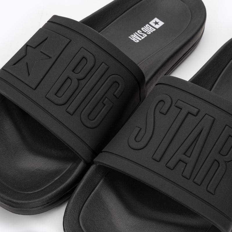Klapki męskie BIG STAR DD174690 czarne 7