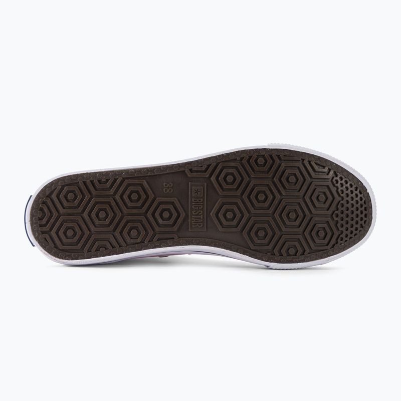 Trampki damskie BIG STAR T274026 białe 5